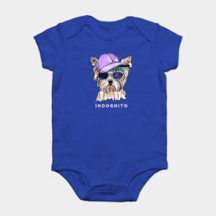 Yorkshire Terrier Indognito Baby Bodysuit